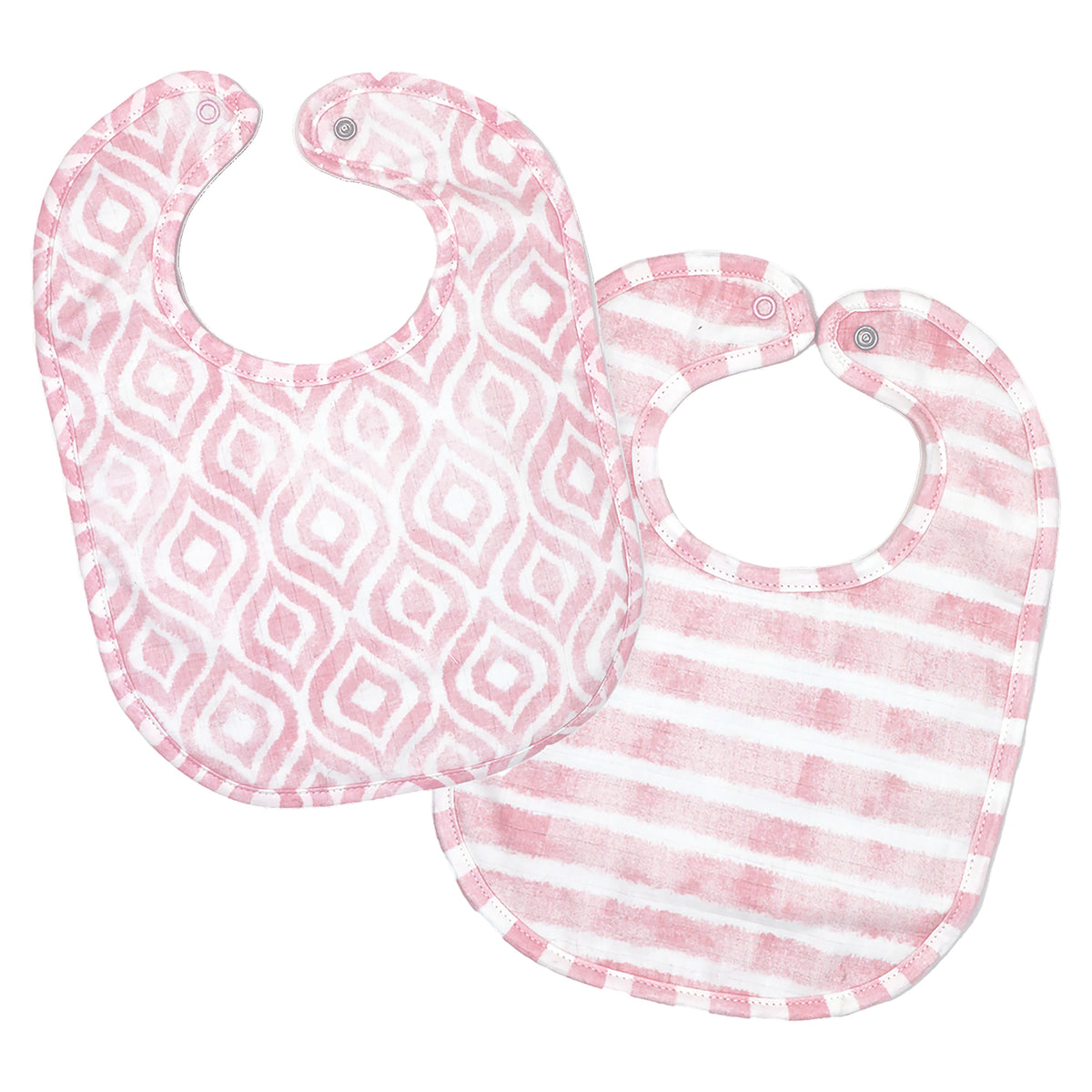 3 Stories Trading Company Baby Boys and Baby Girls 5 Piece Embossed Baby Blanket Gift Set, Coral