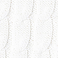 Baby Mode Signature Baby Cable Knit Baby Blanket Gift Set, White