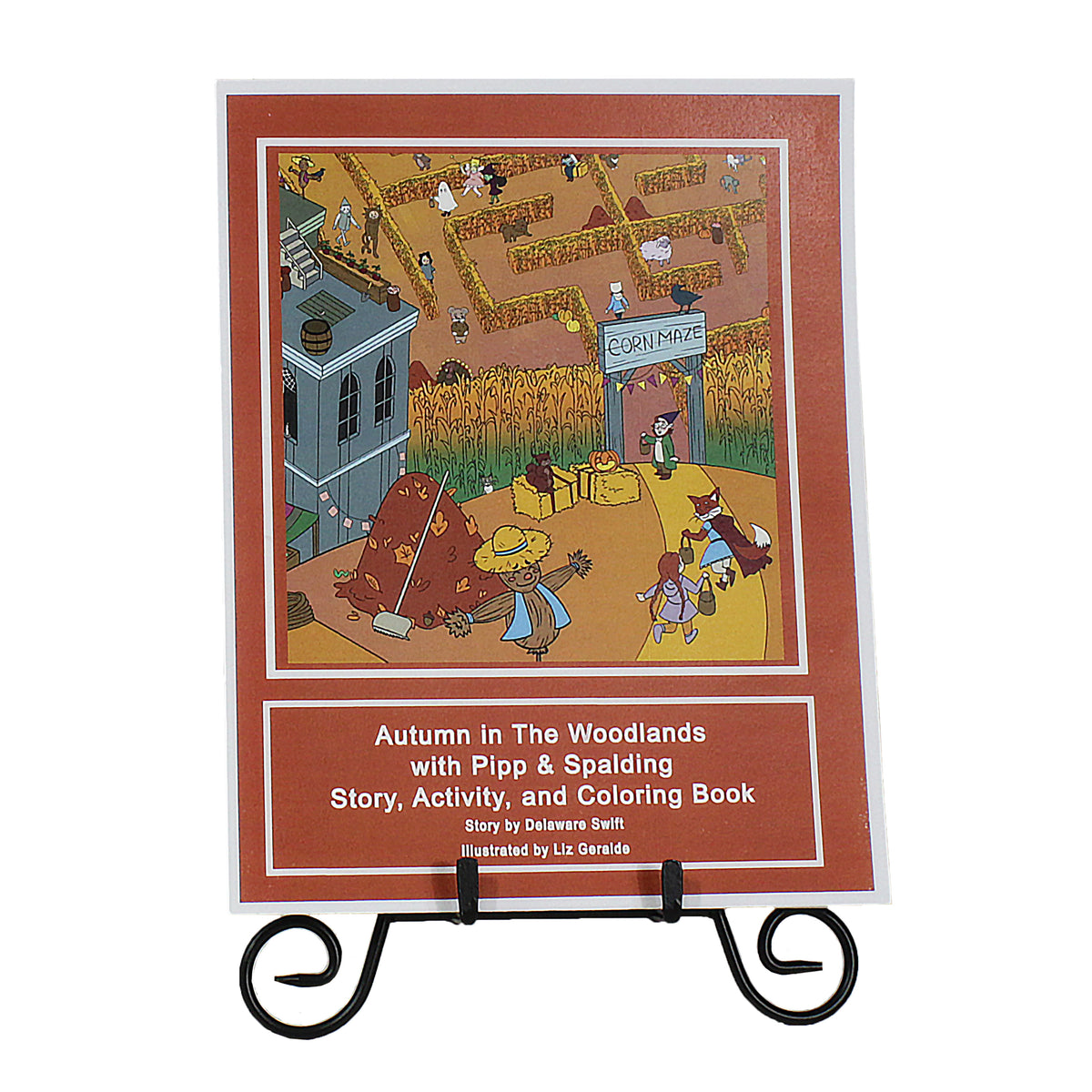 Pipp & Spalding Autumn in The Woodlands Story, Activity, and Coloring Book