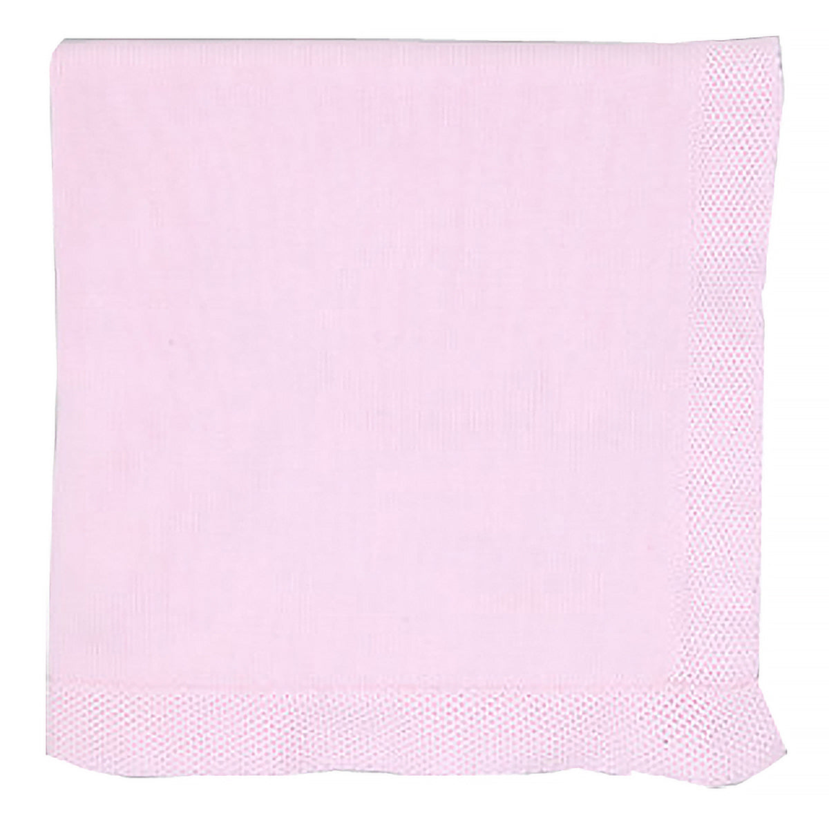 Baby Mode Signature Baby Boys and Baby Girls Knit Blanket with Knit Border, Pink