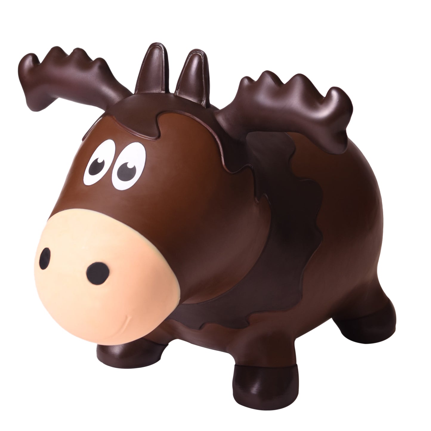 Wildlife Hoppers Toddler and Kids Inflatable Wildlife Hopper Toy, Moose