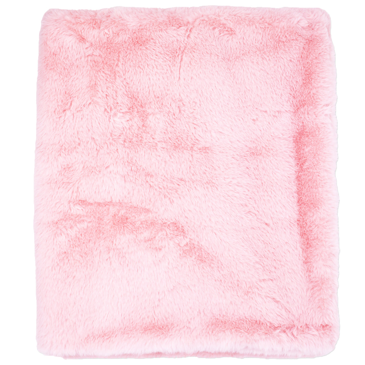 3 Stories Trading Company Baby Boys and Baby Girls Faux Fur 3 Piece Baby Blanket Gift Set, Coral