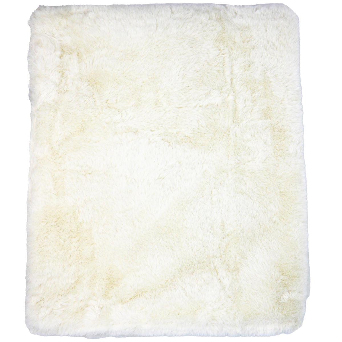 3 Stories Trading Company Baby Boys and Baby Girls Faux Fur 3 Piece Baby Blanket Gift Set, Neutral