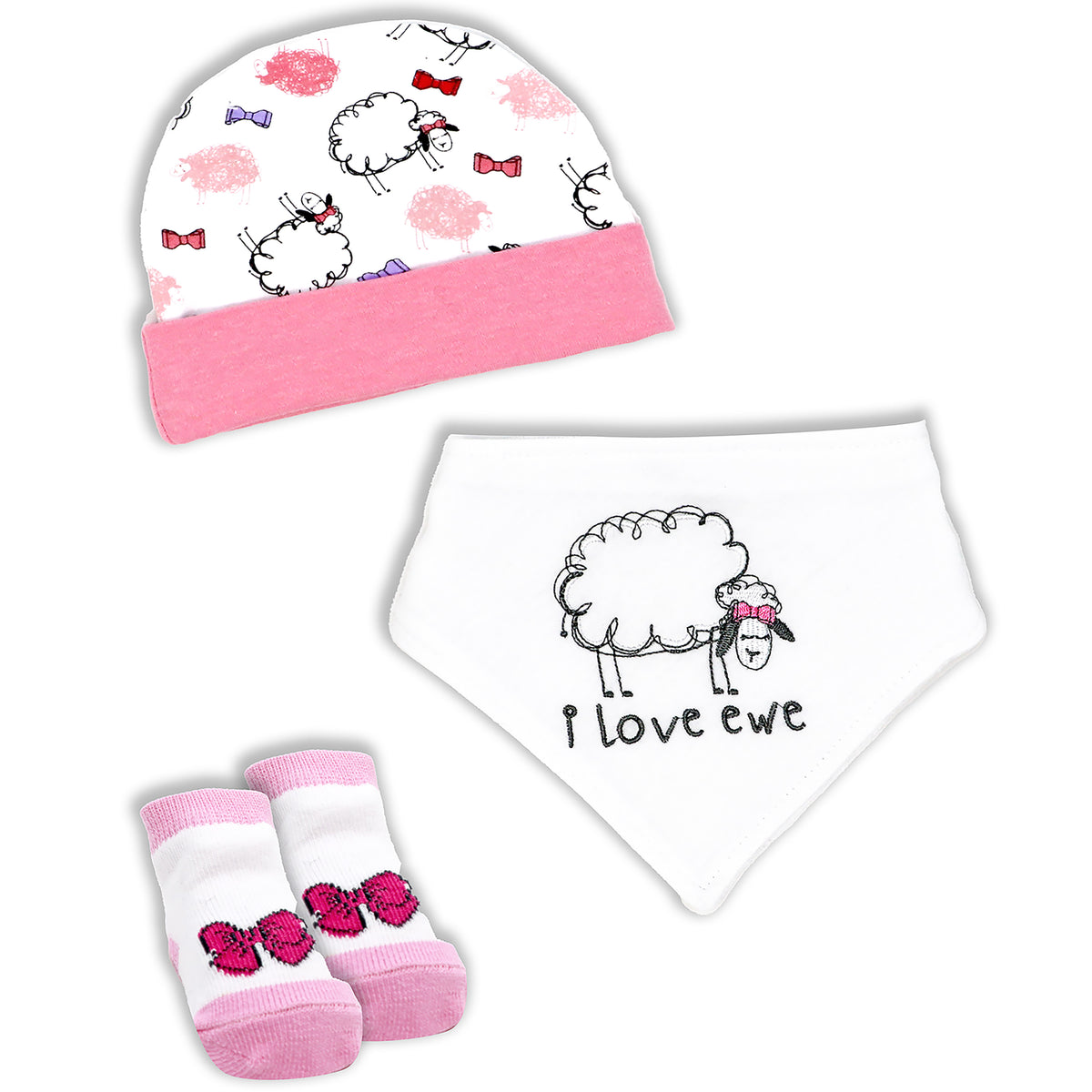 3 Stories Trading Company Baby Girl 28 Piece Infant Baby Gift Set