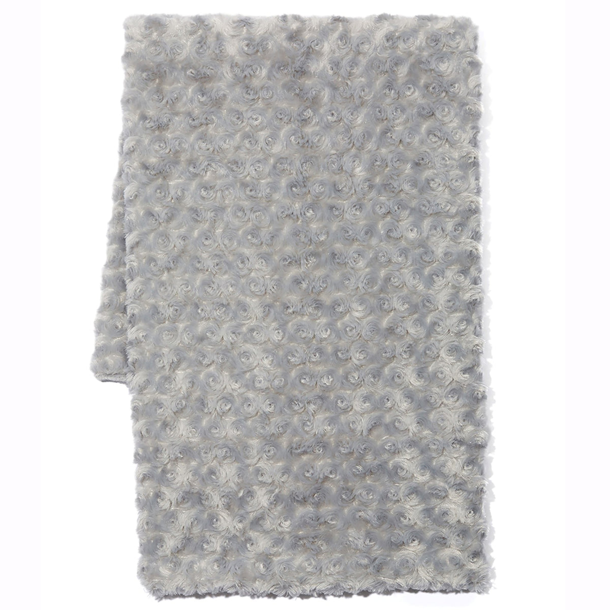 Baby Mode Baby Boys and Girls Plush Blanket with Nunu Gift Set, Gray