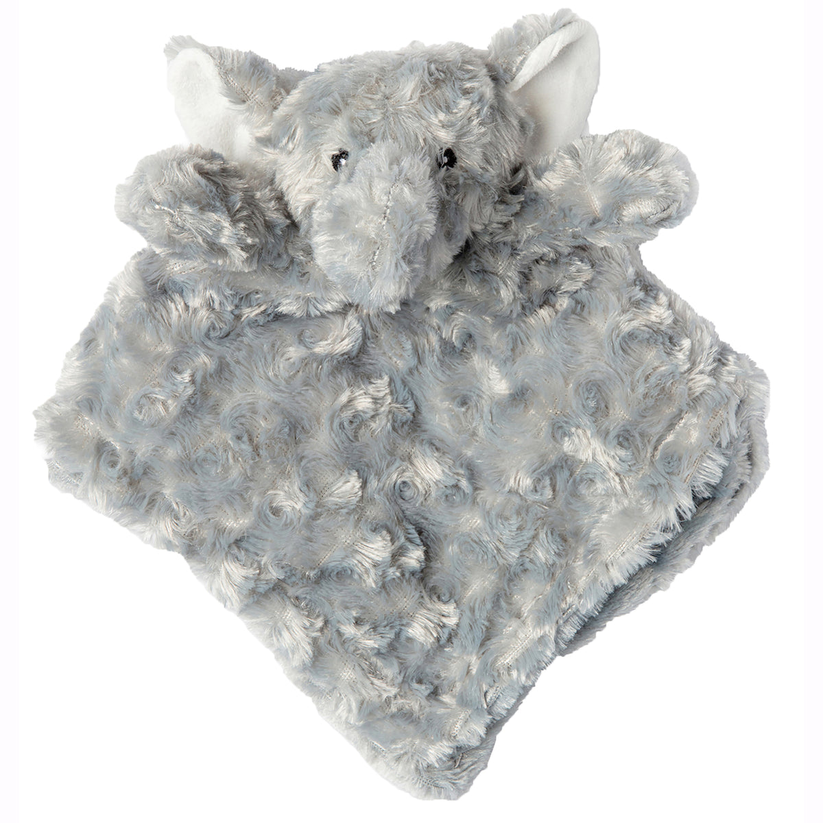 Baby Mode Baby Boys and Girls Plush Blanket with Nunu Gift Set, Gray