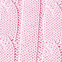 Baby Mode Signature Baby Cable Knit Baby Blanket Gift Set, Pink