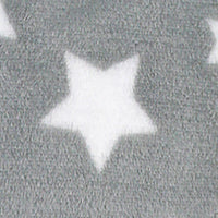 Baby Mode Baby Boys and Baby Girls Stars 7 Piece Baby Blanket Gift Set, Gray
