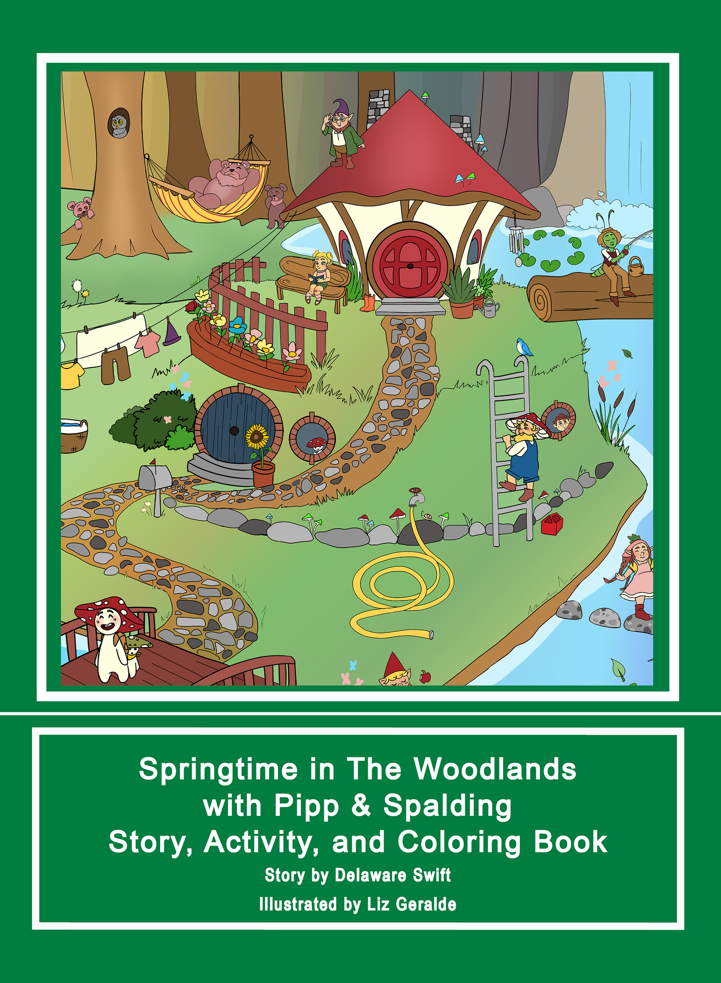 Pipp & Spalding Springtime in The Woodlands Story, Activity, and Coloring Book