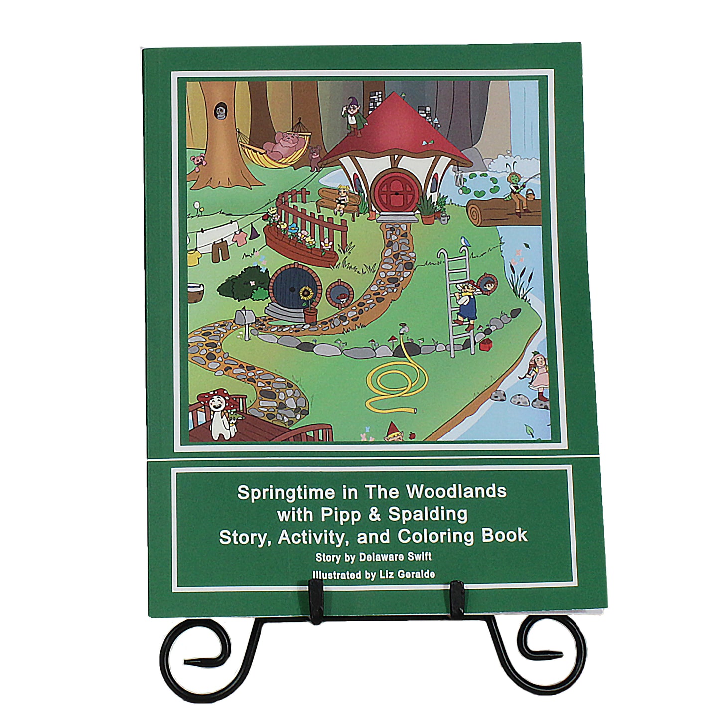 Pipp & Spalding Springtime in The Woodlands Story, Activity, and Coloring Book