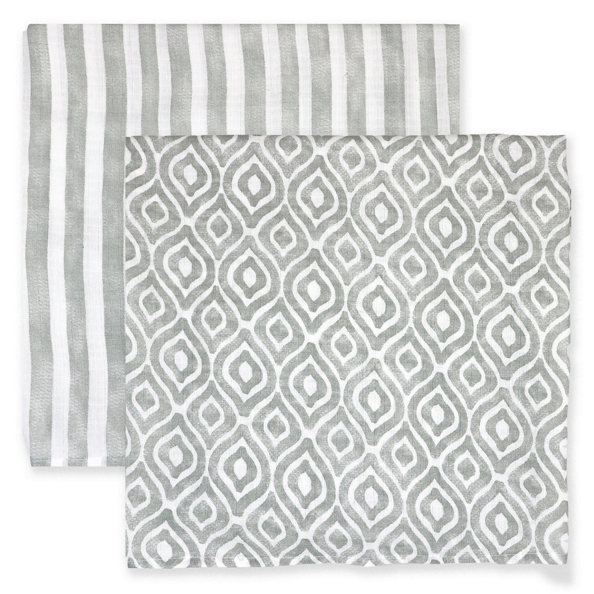 3 Stories Trading Company Baby Boys and Baby Girls 3 Piece Embossed Baby Blanket Gift Set, Ivory Suns