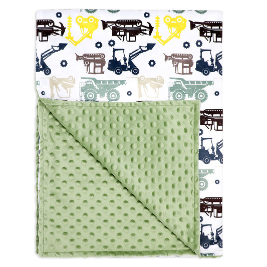 Minky Two Layer Blanket, Construction