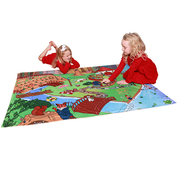 Pipp & Spalding Springtime in The Woodlands Seek-and-Find Blanket & Story, Coloring Book Bundle