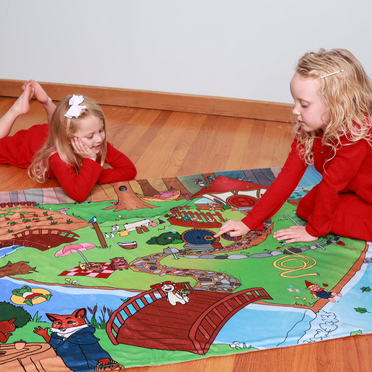 Pipp & Spalding Springtime in The Woodlands Seek-and-Find Blanket & Story, Coloring Book Bundle