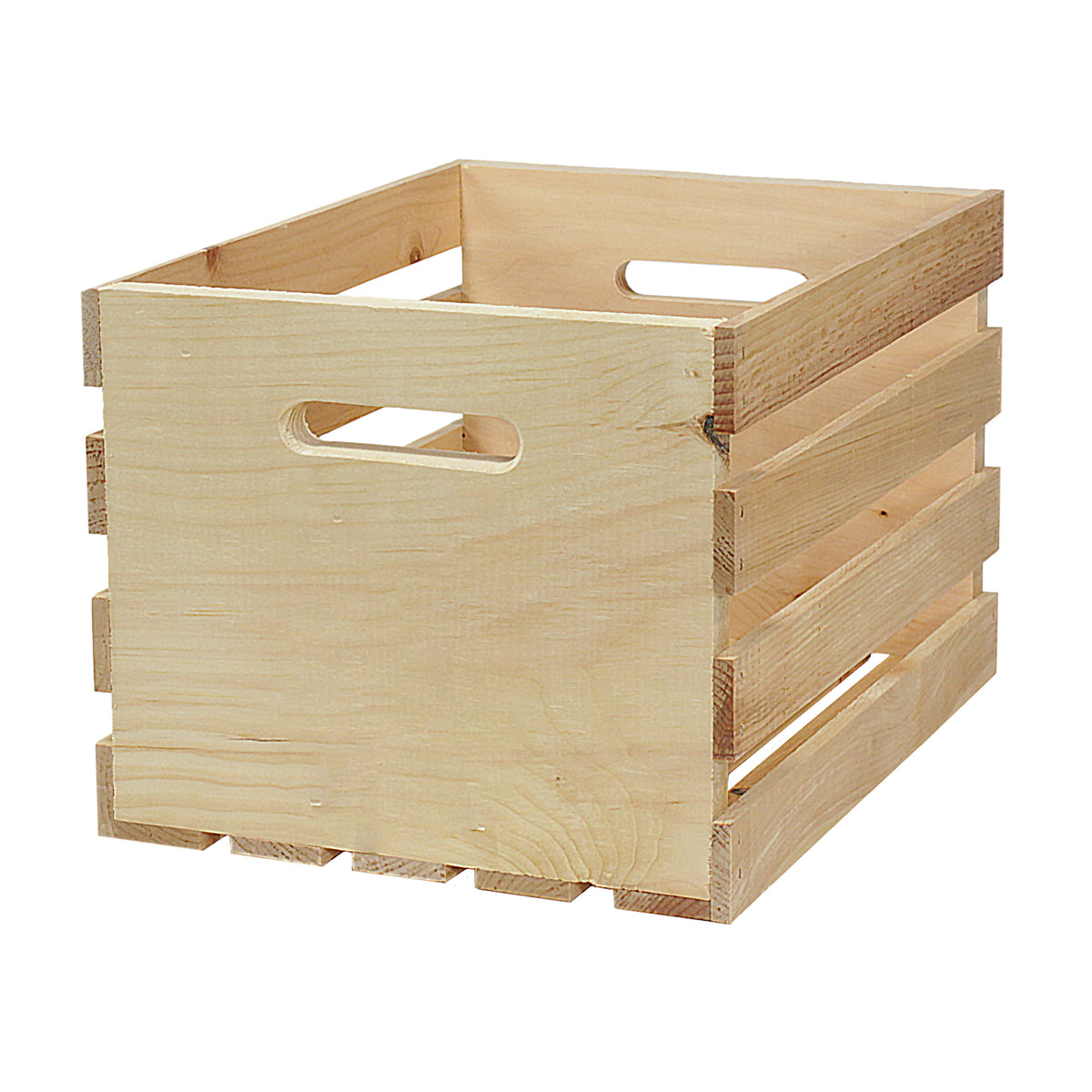 3 Stories Trading Company 4 Piece Unfinished Pine Pallet Style Crate Set
