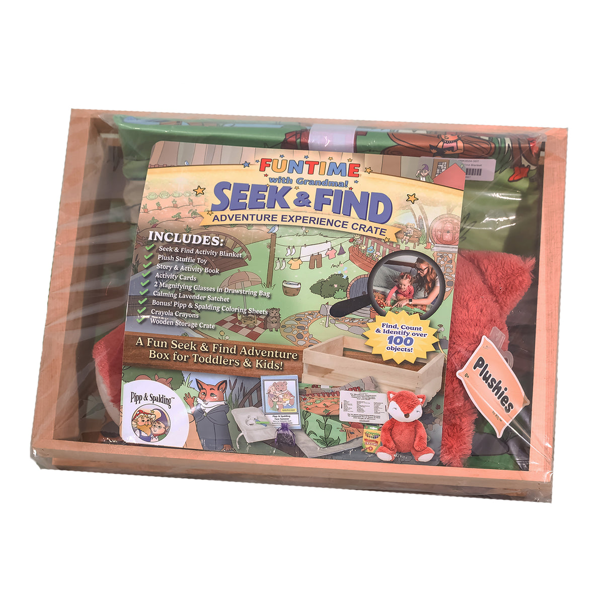 Funtime with Grandma! Pipp & Spalding Seek & Find Springtime in The Woodlands Experience Gift Crate
