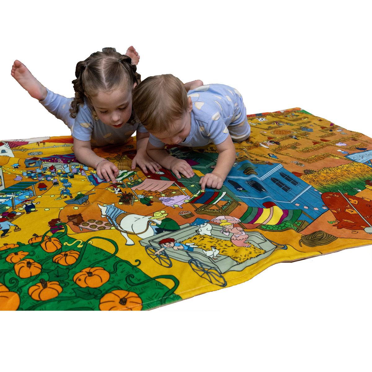Pipp & Spalding Seek-and-Find Autumn in the Woodlands Interactive Blanket