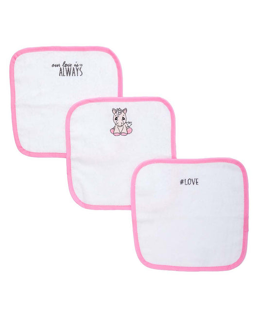 Precious Moments Baby Boys and Baby Girls Precious Moments 3 Piece Baby Washcloths, Unicorn