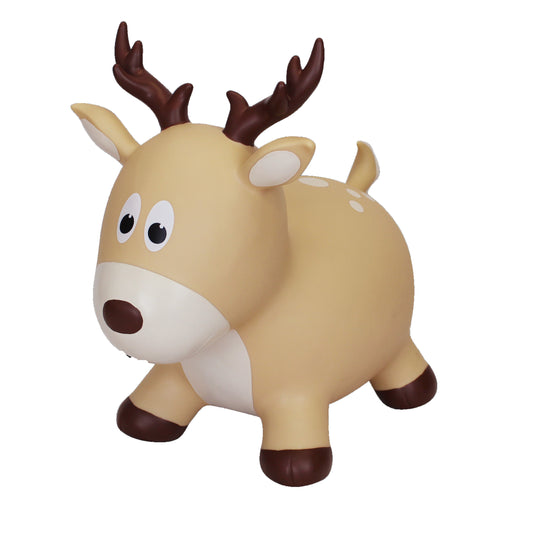 Wildlife Hoppers Toddler and Kids Inflatable Wildlife Hopper Toy, Deer